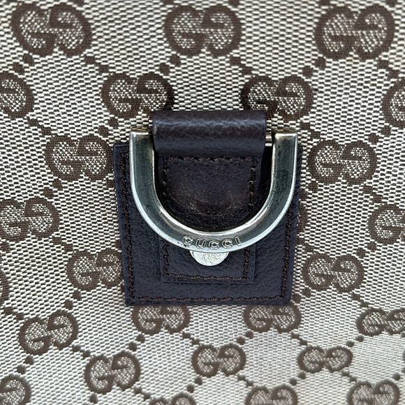 Authentic GUCCI Abbey GG Monogram Hobo- Tan - Picture 4 of 17